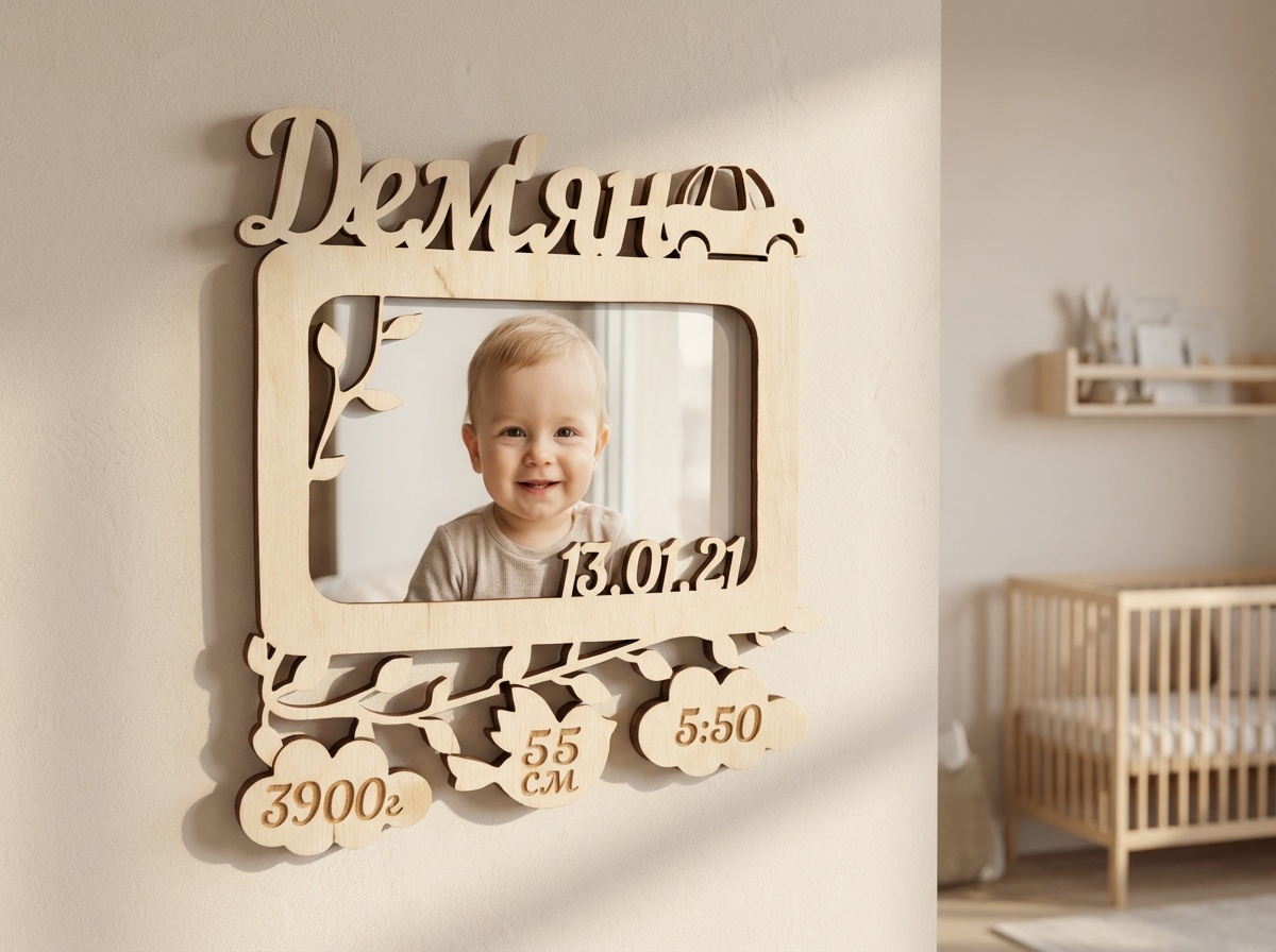 Персоналізована дитяча фоторамка